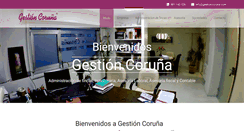 Desktop Screenshot of gestioncoruna.com