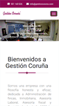 Mobile Screenshot of gestioncoruna.com